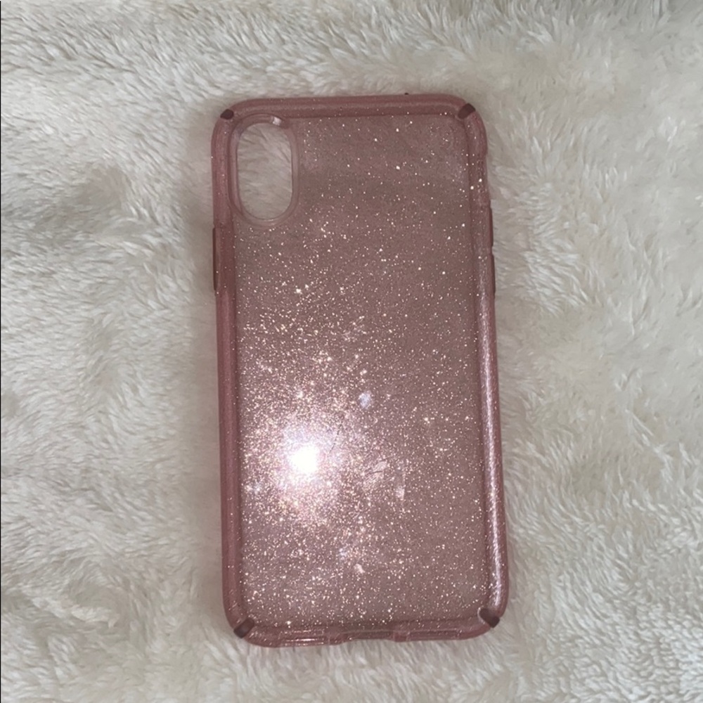 iphone X sparkly case